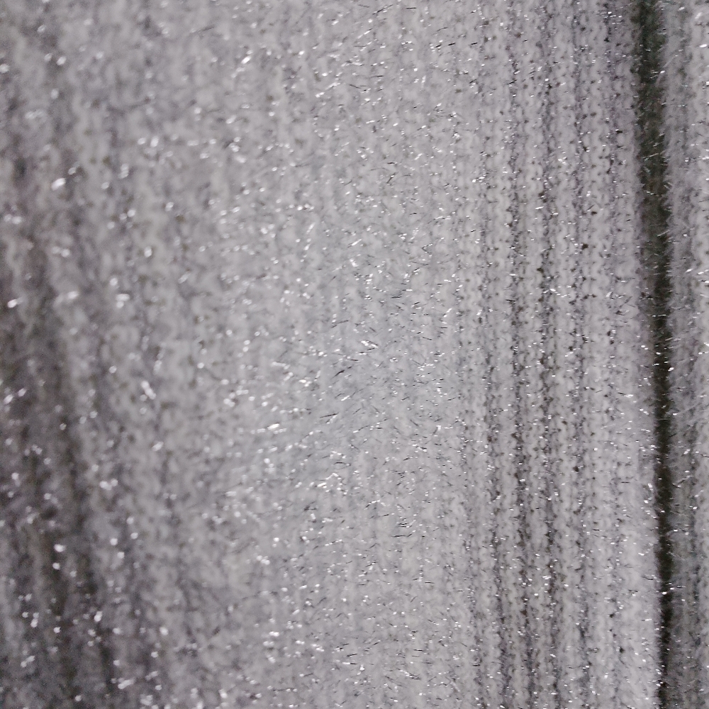 Ruby Rd. Shimmering Silver Cardigan - Picture 2 of 5